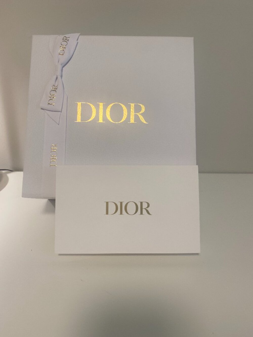Dior Gift Box with Inside packaging and Ribbon